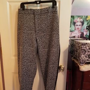 Rachel Rachel Roy Agatha Leopard Ankle Pants 22W NWT